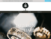 Tablet Screenshot of designorchard.co.uk